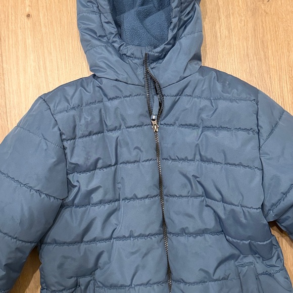 Whales Tail Hooded Puffer Jacket - Picture 2 of 4